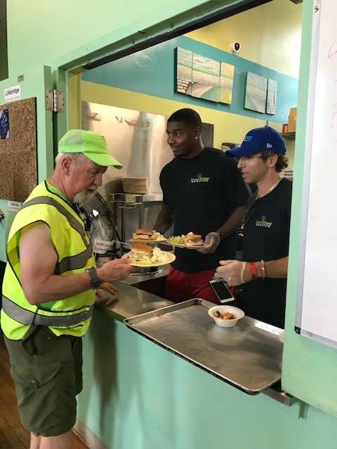 Volunteering at LifeBridge Homeless Shelter