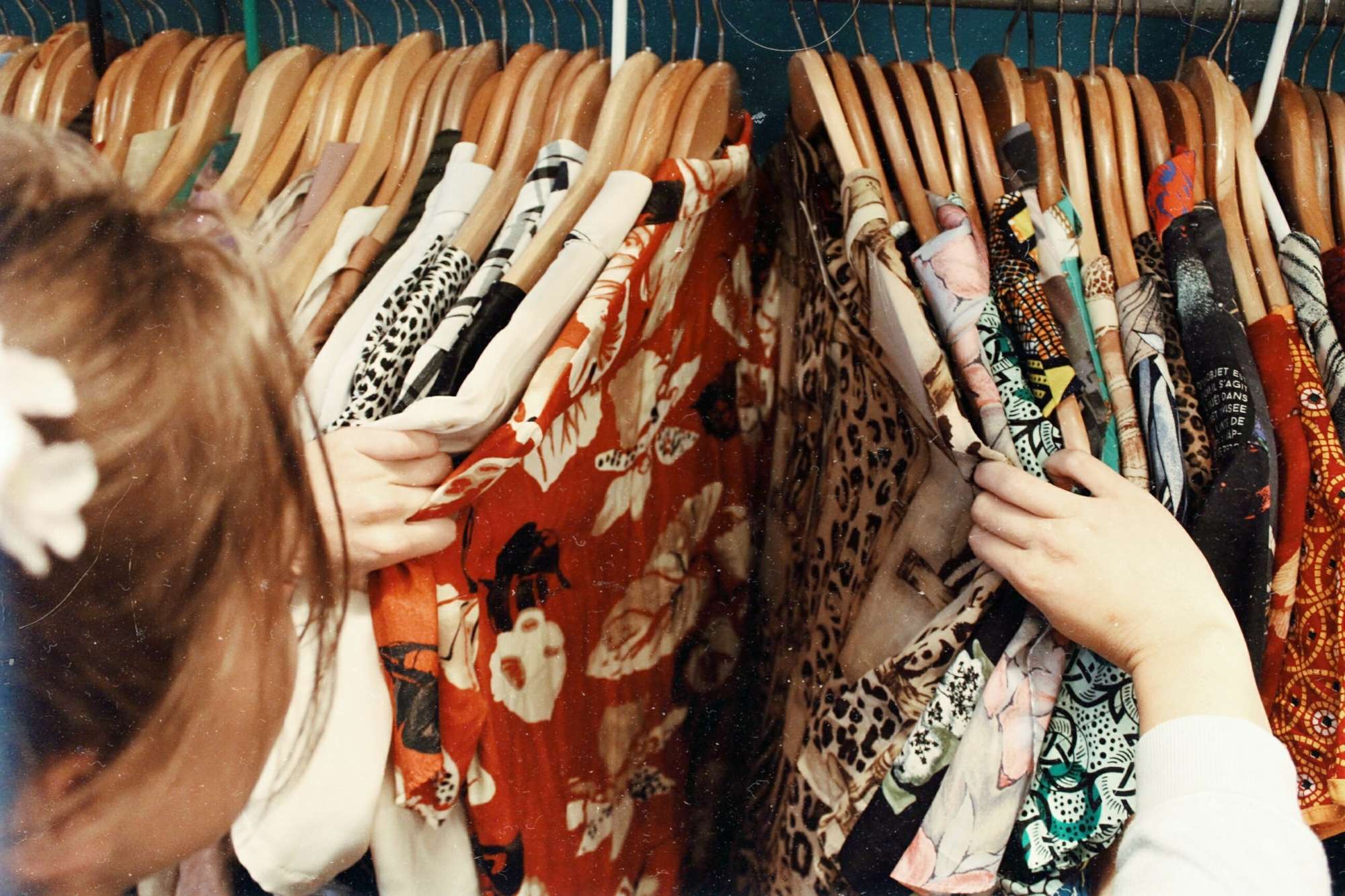 Woman clothe shopping