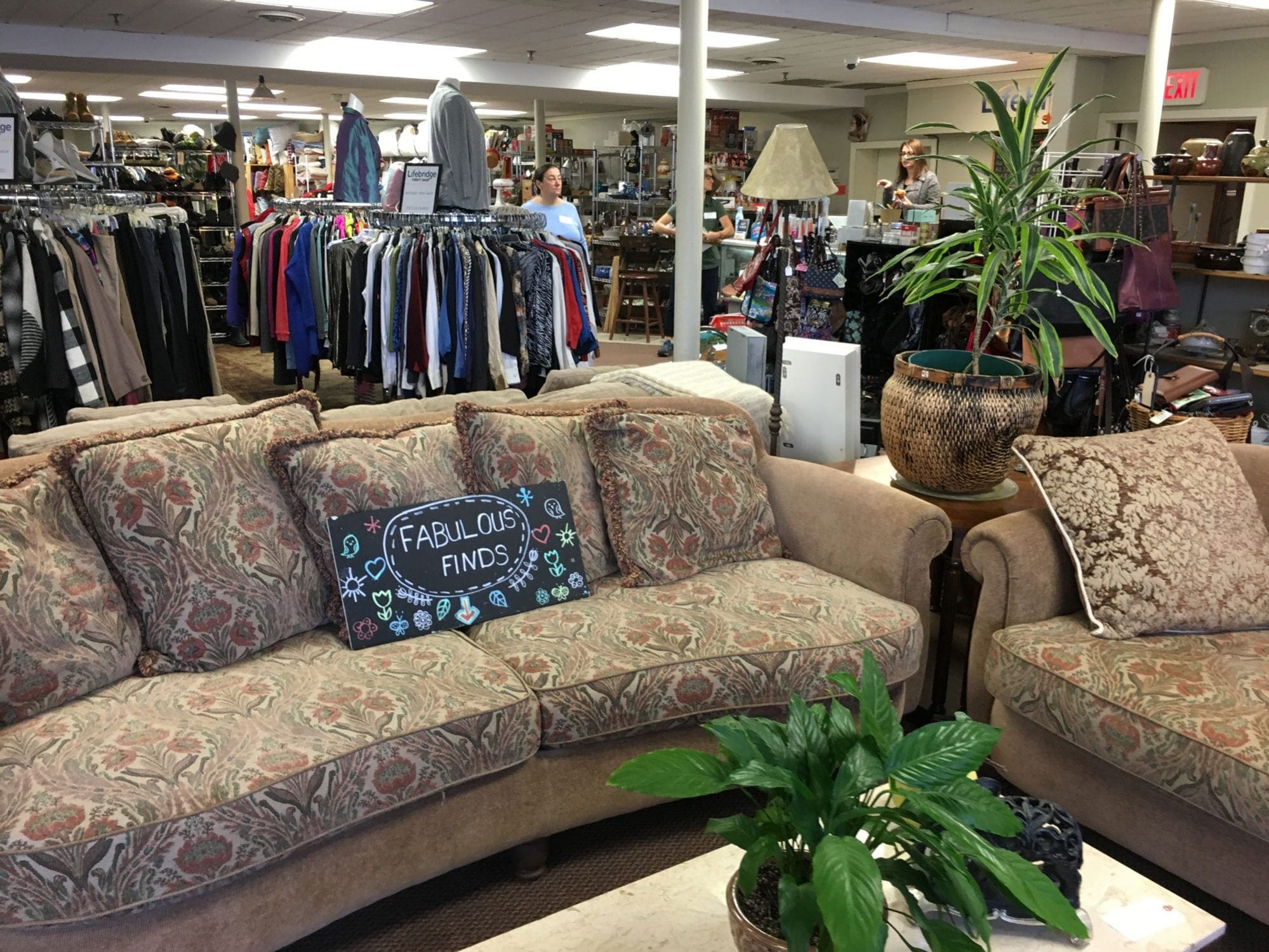 lifebridge thrift shop floor