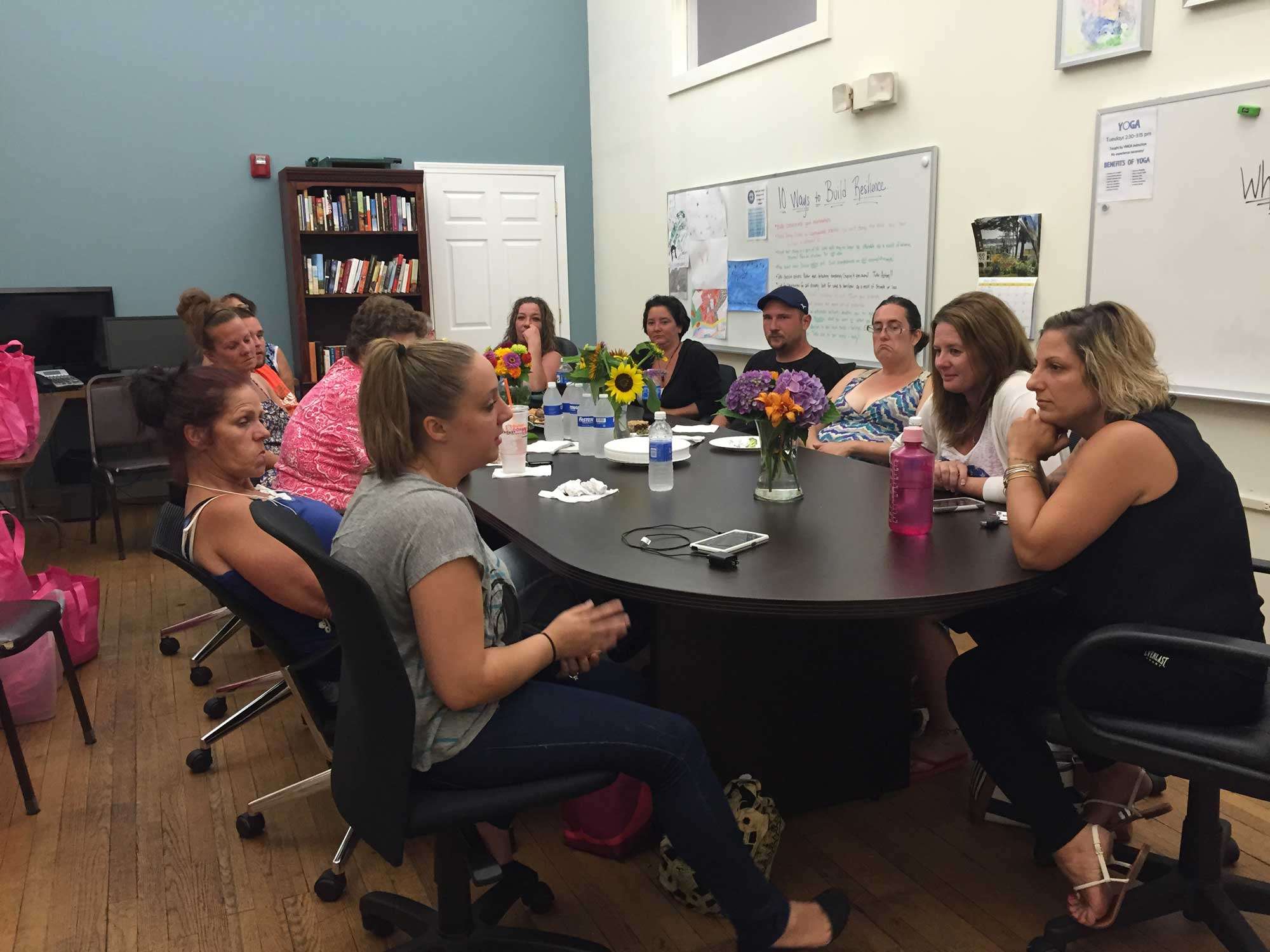 Support Group in action for Lifebridge