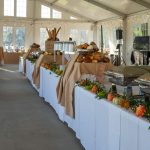Photo of the buffet table at Breaking Bread, Building Hope