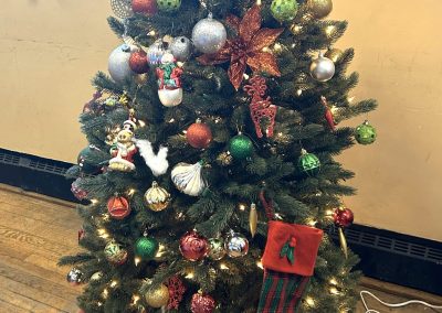 Decorated Christmas tree